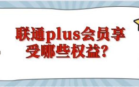 中国联通首款付费会员产品——联通PLUS会员