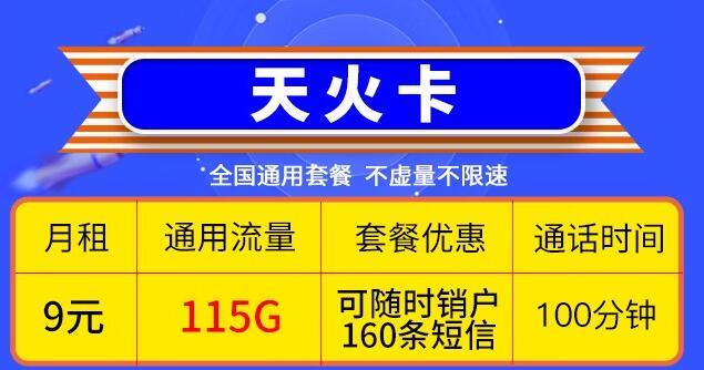 联通流量卡怎么发短信查流量？流光卡联通天火卡推荐