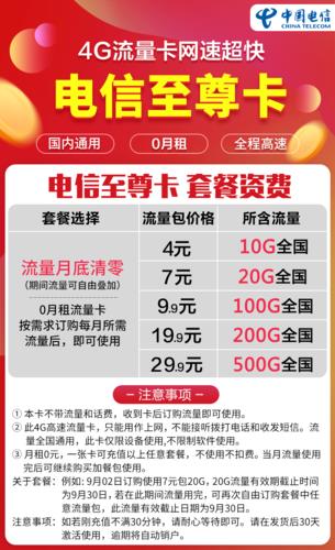 电信卡29元永久套餐：性价比之王，你值得拥有