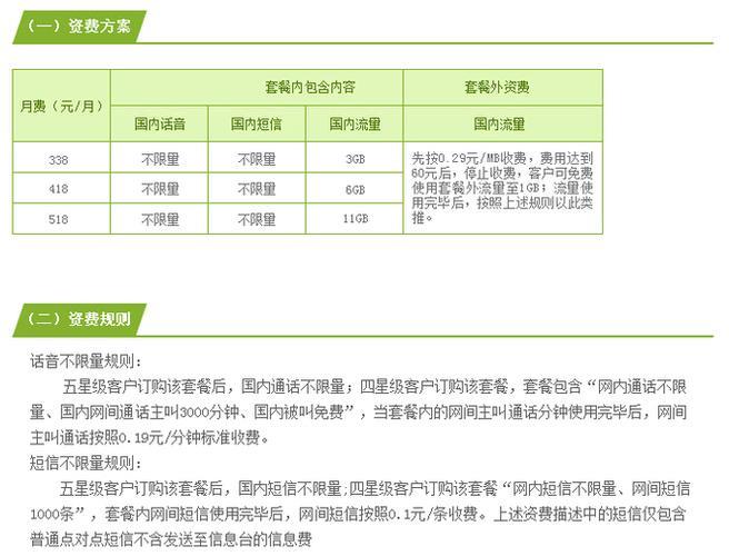 河南安阳移动套餐资费一览表2023年11月最新版