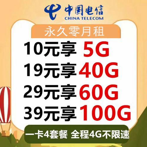 2023年最新电信纯流量卡不限量推荐，网速快、价格实惠