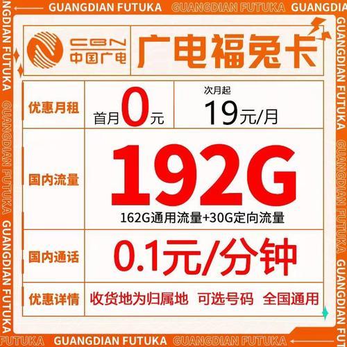 广电192G流量卡怎么样？值得办吗？