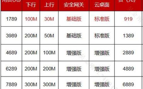 电信100M专线价格2023年最新资费