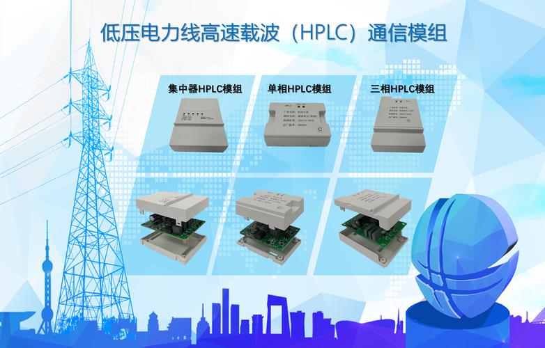 HPLC通信单元：电力线上的高速通信