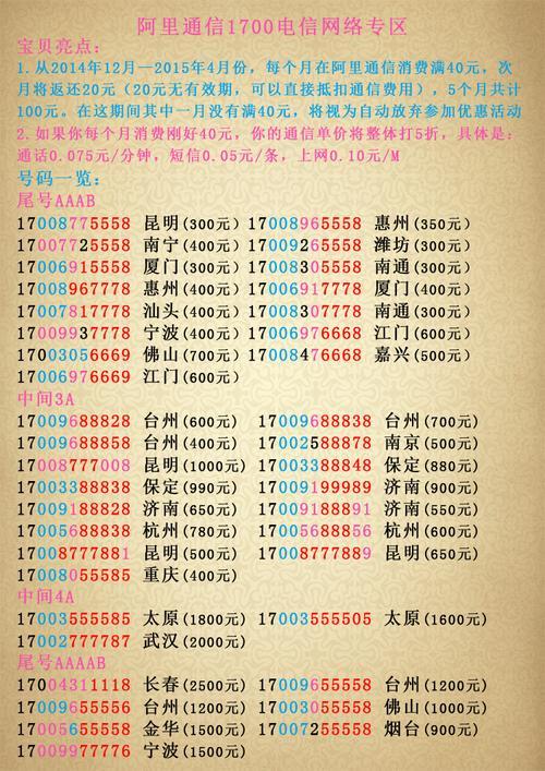 170手机号码靓号：挑选指南与注意事项